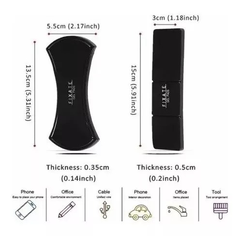 Miniatura 2 de Soporte Celular Multiusos Adhesivo Gel P